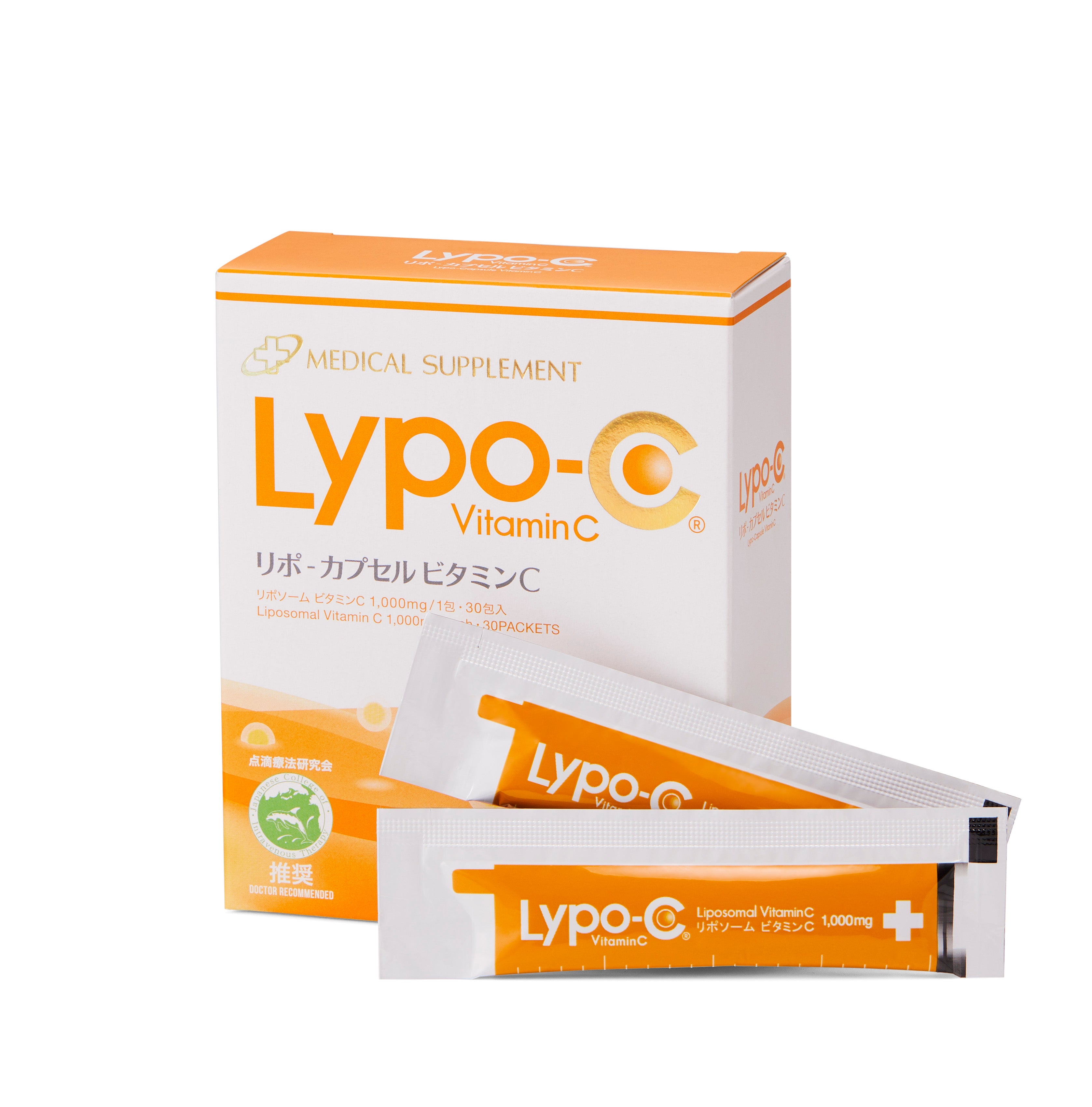 LYPO-C HIGH CONCENTRATION VITAMIN C ／ 高濃度ビタミンC (30 Packets / 30包入)